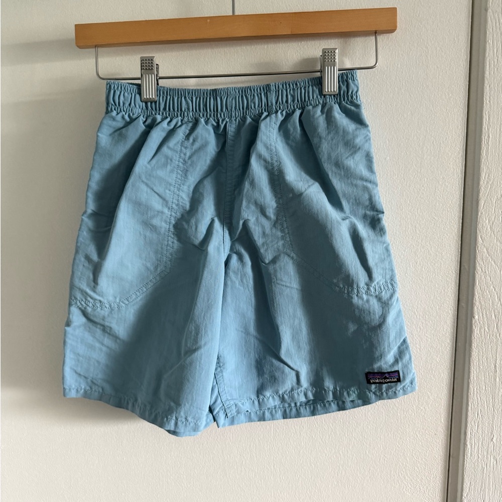 Patagonia Boys Baggies Shorts in Light Blue